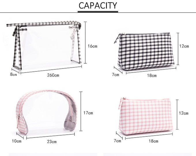 Designer PVC Waterproof Travelling Multi-Functional Makeup Bag