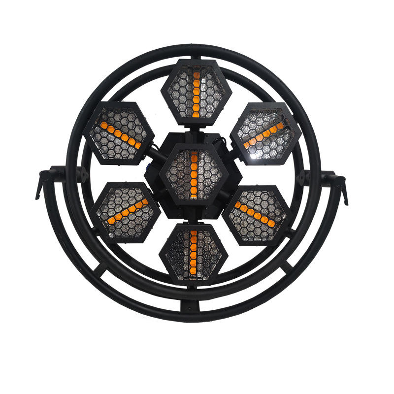 Tianxin LED Light Source Outdoor 7 Halo Hexagon LED Pixel Light for Stage Light Retro