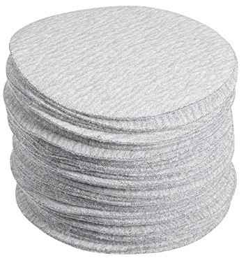 Orbital Sandpaper 5 Inches Fine Grit Orbit Sanding Discs Hook And Loop For Wood