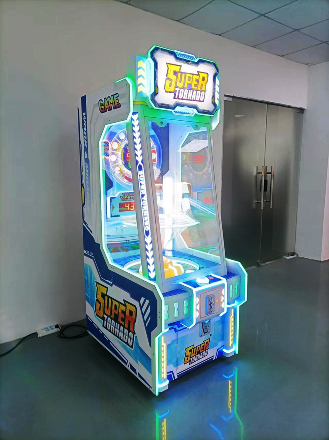 Super Tornadic Slot Machine Ticket Redemption For Entertainment Center