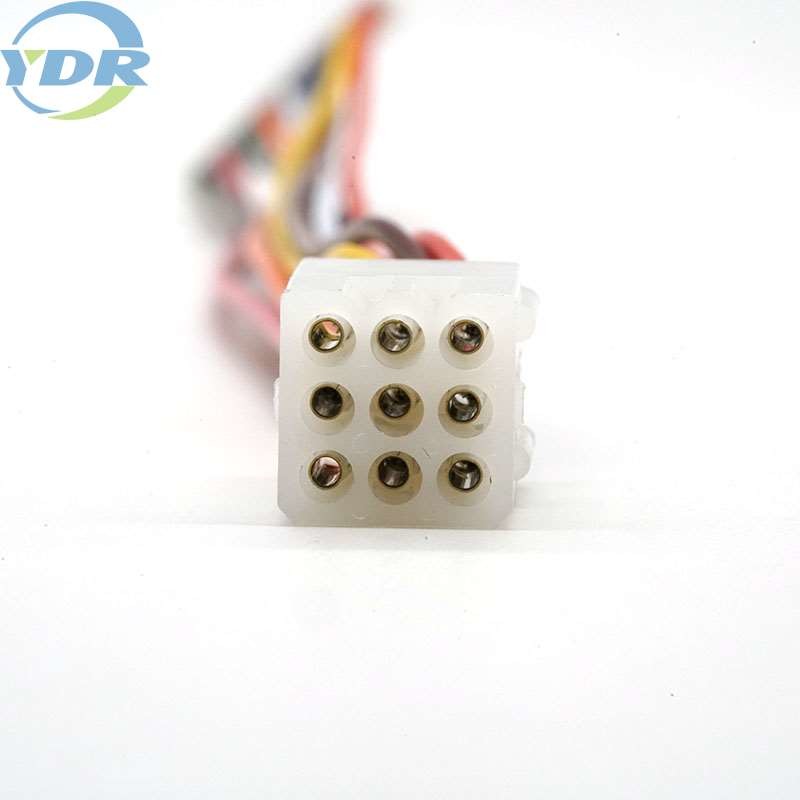 H6656-09P 3*3 Wire To Wire Male Connector To SCN 9Pin Wire Harness Cable Assembly