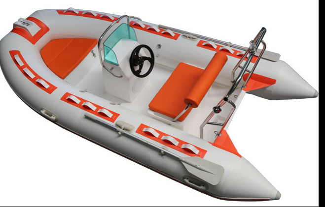 2022 rigid bottom inflatable boat 12ft rib360B with console and seat