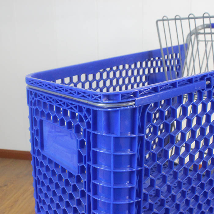 165L Hot Selling Durable America Style China Plastic Shopping Carts