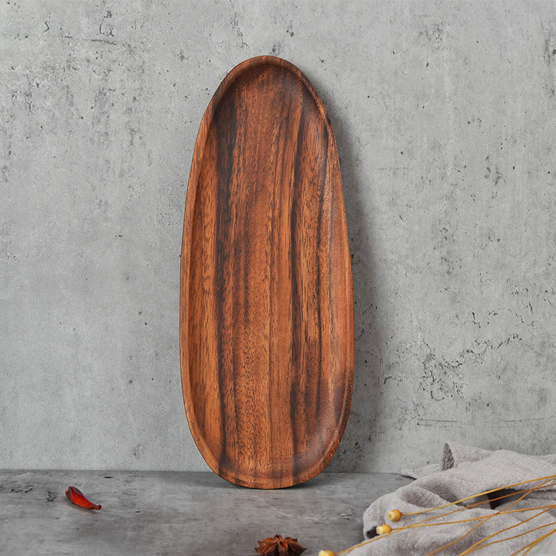 Wooden Fruit Plate Baskets Aesthetic Designs for Serving Needs from Utensils Category