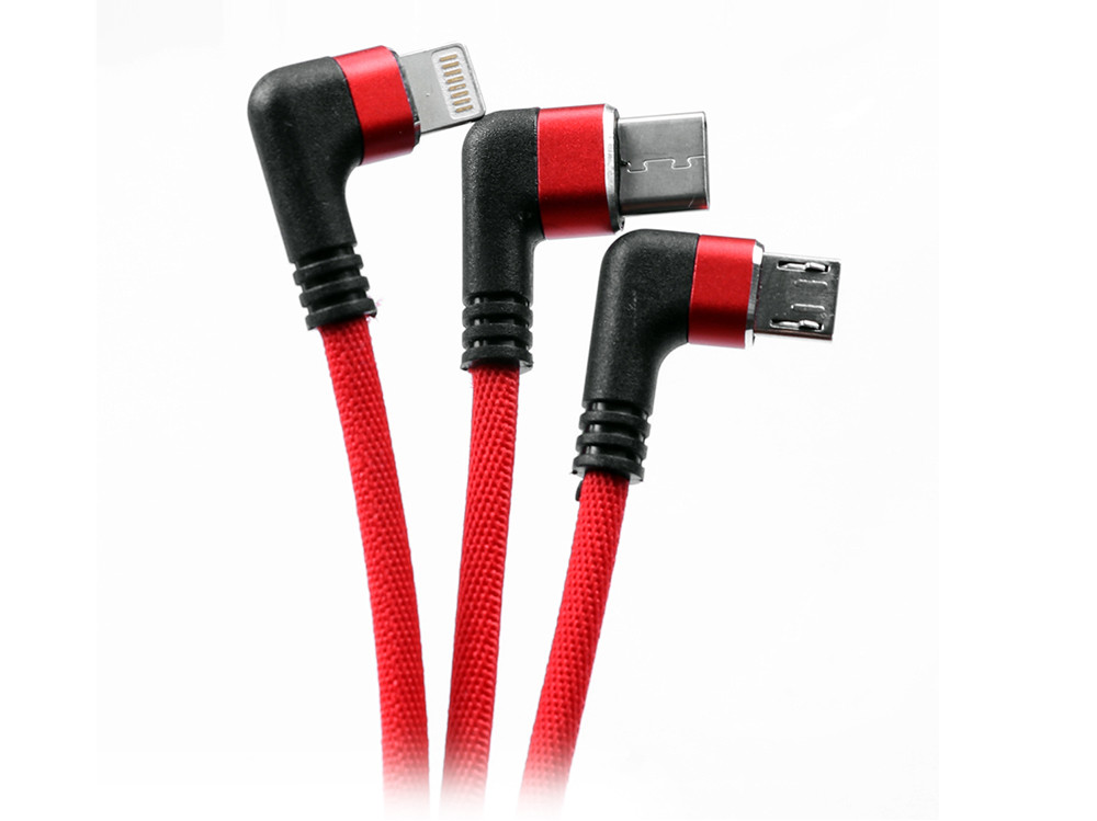 90 Degree USB Extension Cable Optional Color For Samsung OEM ODM Accepted