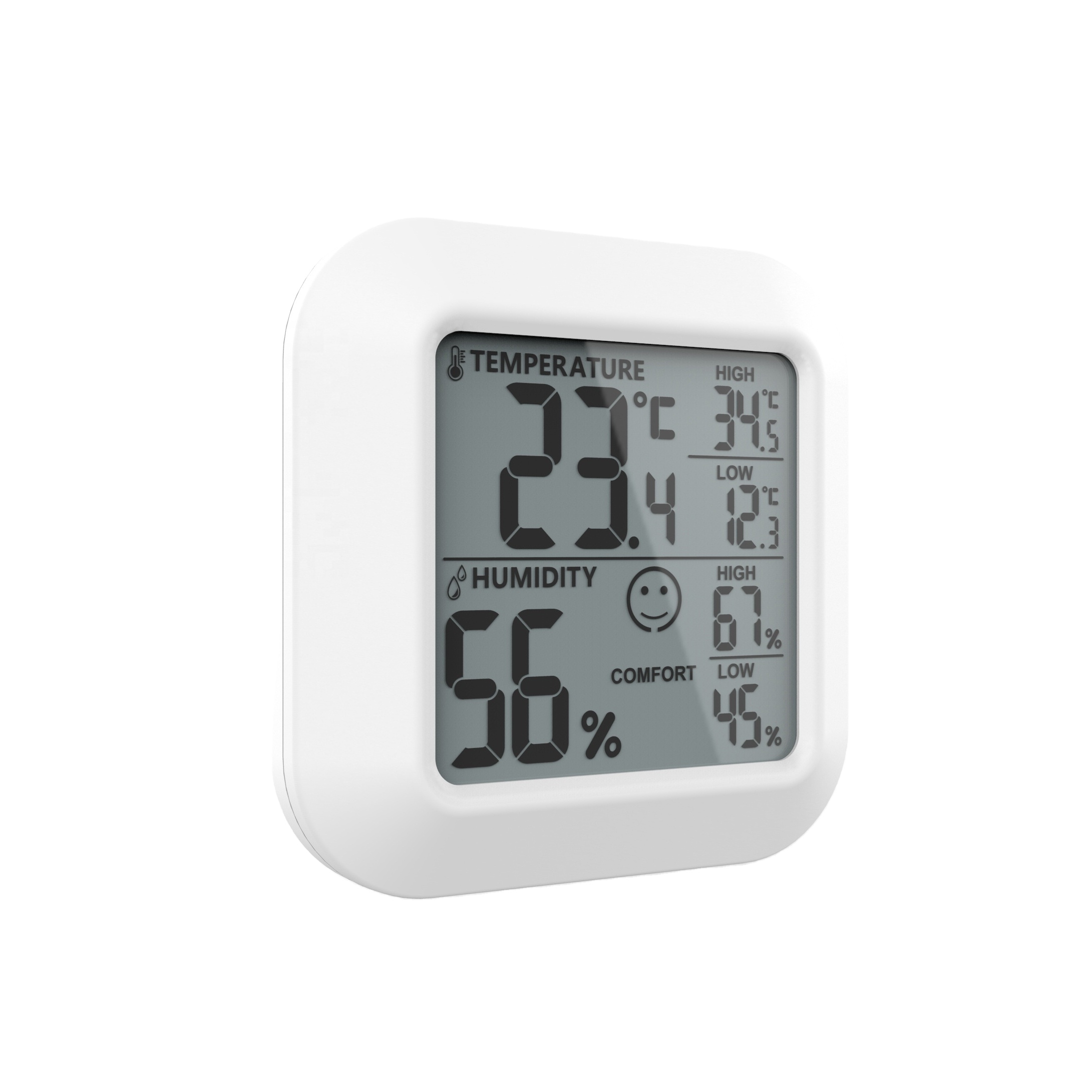 OEM Thermometer And Hygrometer Temperature Indoor Thermometer With Humidity LCD Display