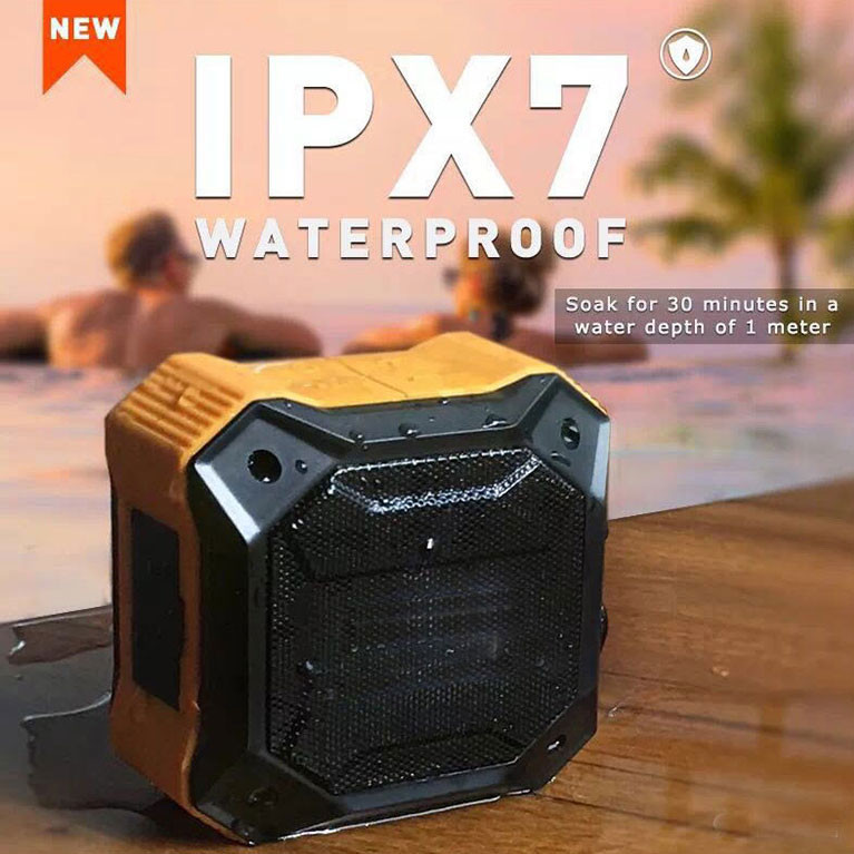 RDA Chip Rechargeable Portable Bluetooth Speakers Automatic Shutdown Energy Saving