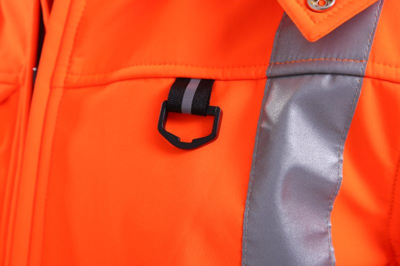 HIVIS Winter Work Clothes , OEM Hi Vis Work Gear For cold weather , reflective Softshell jacket