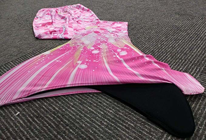 Lightweight Mermaid Monofin Swimming Stretchy Comfortable High Durability