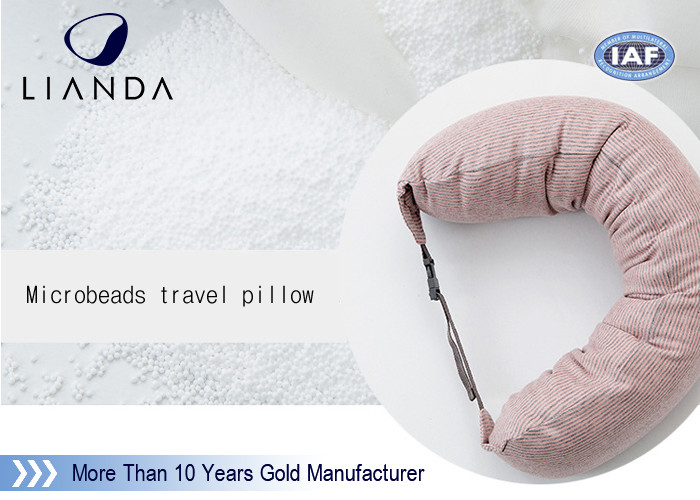Custom U Shaped Memory Foam Pillows For Travel / Airplane , TUV BS5852 Certification