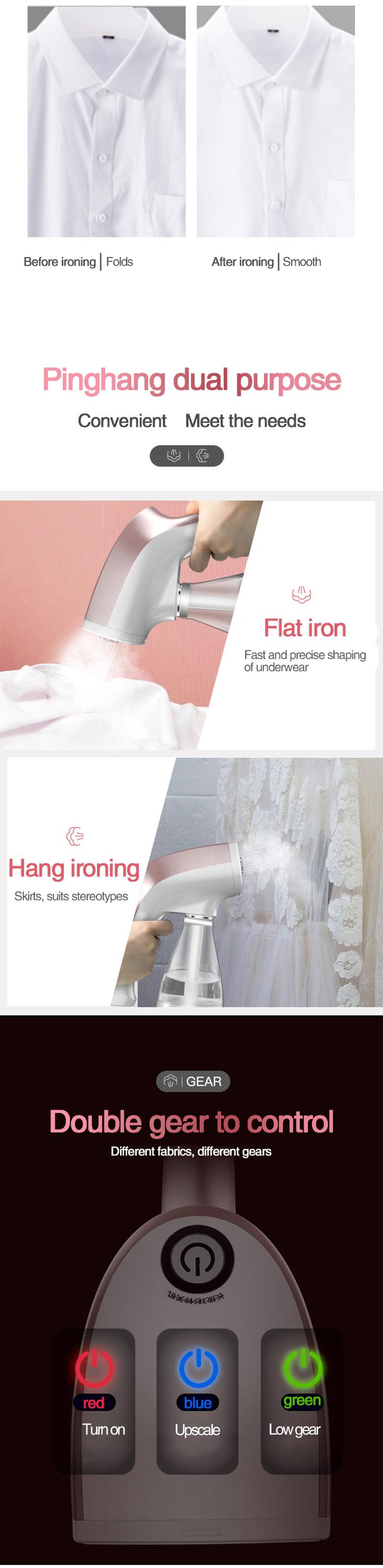 Automatic Steam Clothes Ironing And Folding Machine Cloth Ironing Tools Portable Hanging Ironing Machine