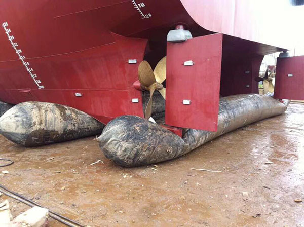 CCS ABS 2M Dia Ship Launching Airbags 8 Layers For Upper Drainage