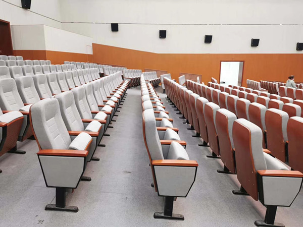Multi Color Music Hall Folding Auditorium Chairs With Tablet