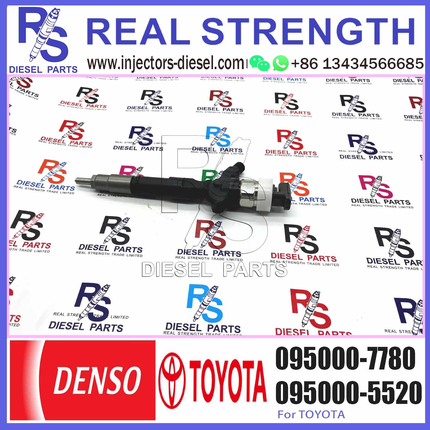 New high-quality fuel injectors DCRI105760 095000-5760 DCRI107060 095000-7060 DCRI107780 095000-7780
