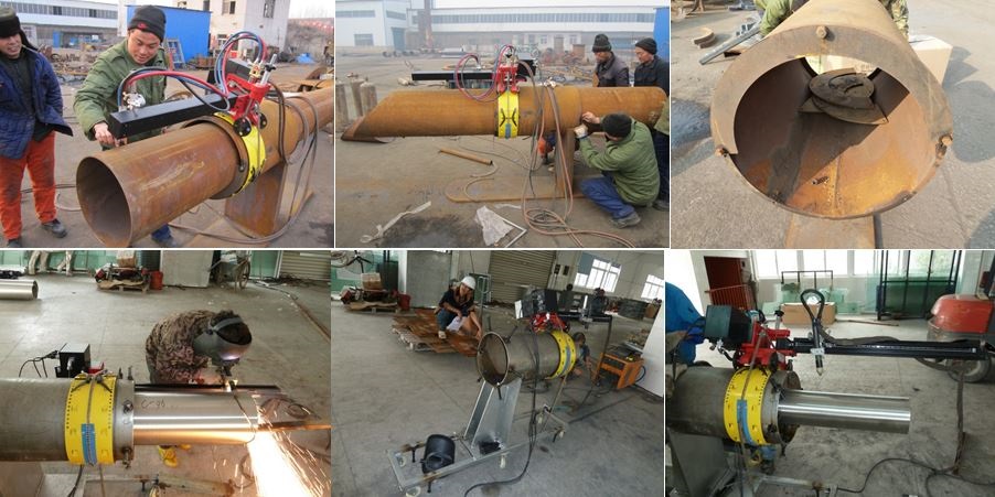 AC220±10v 50Hz Portable Pipe Cutter CNC Automatic Pipe Tube Plasma Cutting Machine