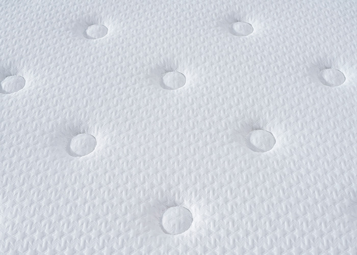Cold Silk Fabric Hybrid Foam Memory Spring Mattress Low Resilience Anti Mite