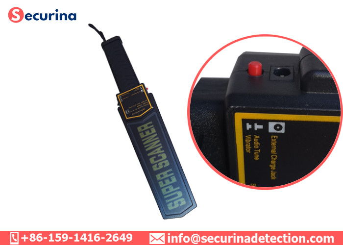 Weapon Scanner Security Hand Held Metal Detector High Sensitivity Continuous Adjustment