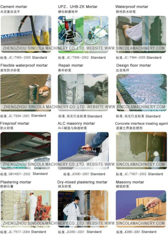 dry mortar