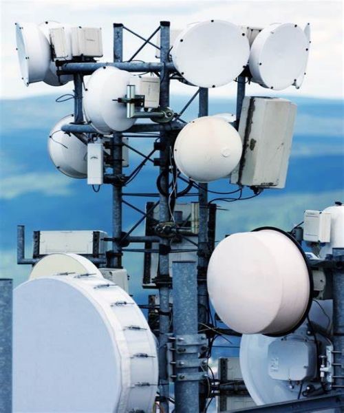 Mobile Wifi Network 4G 5G Gsm Radio Signal 4 Leg Angle Steel Telecom Tower Telecommunication