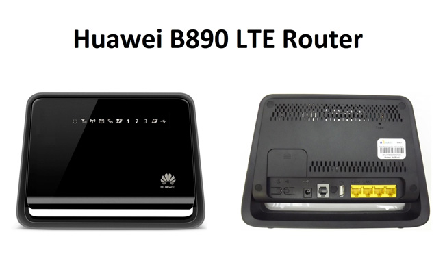 huawei B890 4g lte wifi router