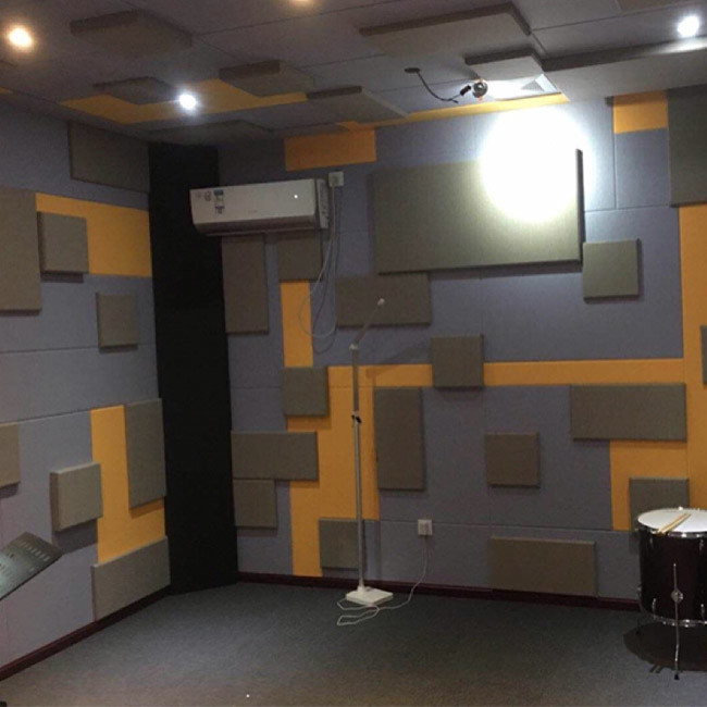 Music Studio Fabric Acoustic Panel Multipurpose Nontoxic Sound Absorbing