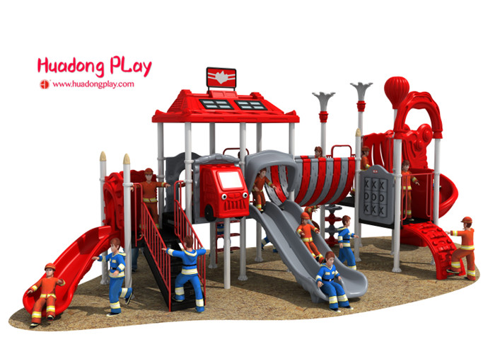 LLDPE Material Outdoor Play Equipment New Mordern Design Light Weight