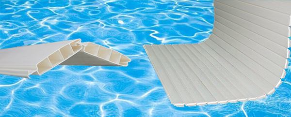 Transparant Blue/Ivory Pool Cover With CE Certifications And Materials From OEM
