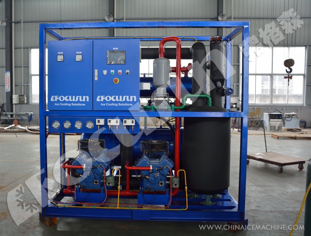 Fast Cooling Direct System Block Ice Machine 10 Ton Daily Capacity with Bitzer Compressor
