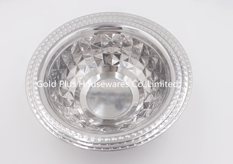 0.068cbm Flat Edge Stainless Steel Basin Vegetable Washing