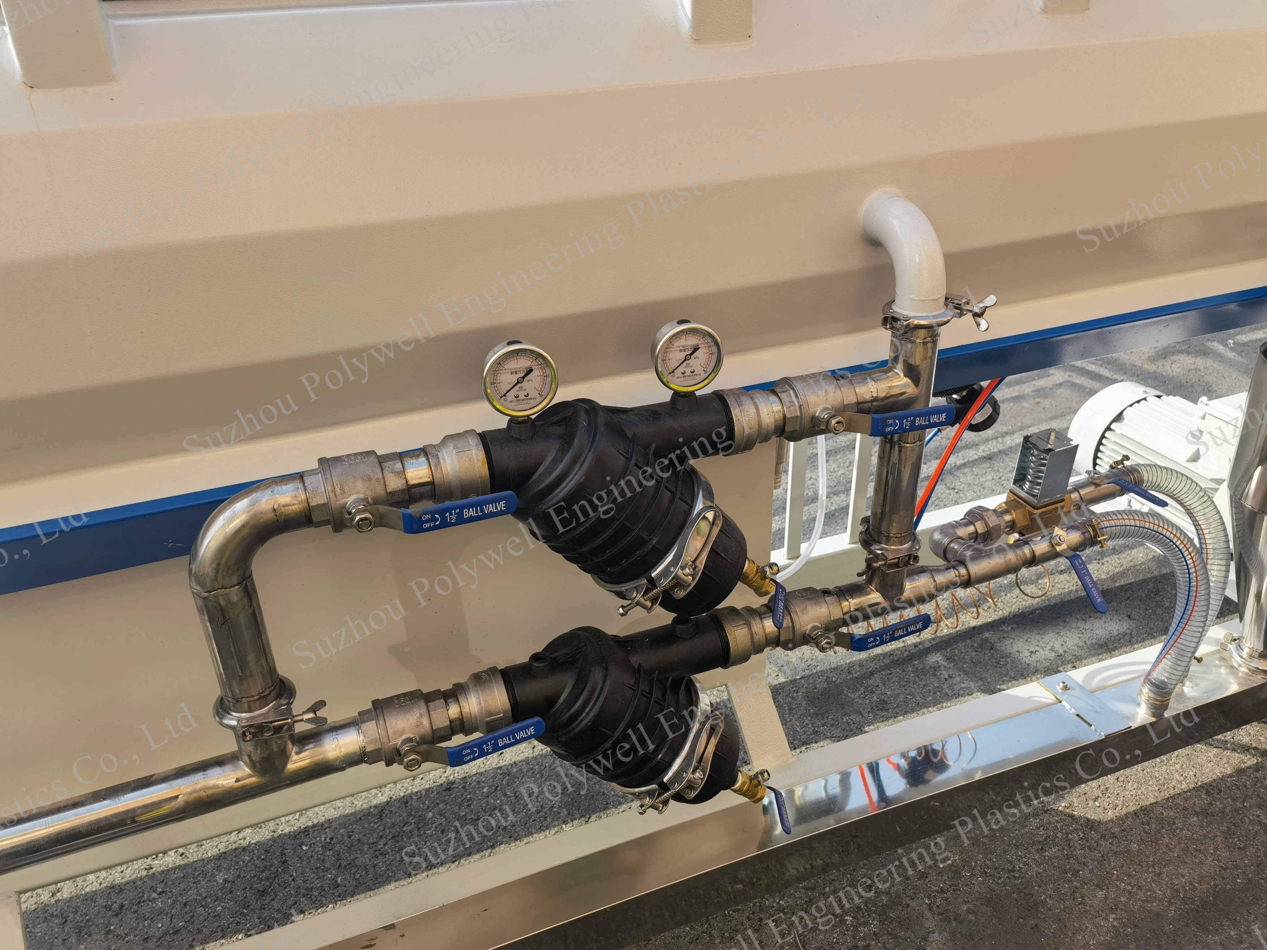 Automatic PE PP PPR Pipe Manufacturing Machine For Produce Field Irrigation Pipe