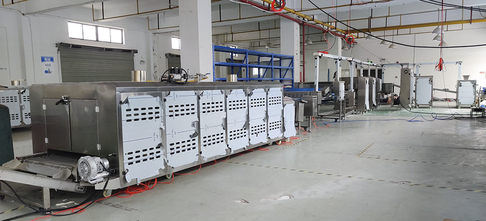 Adjustable Grain Product Making Machines With Cooling Line