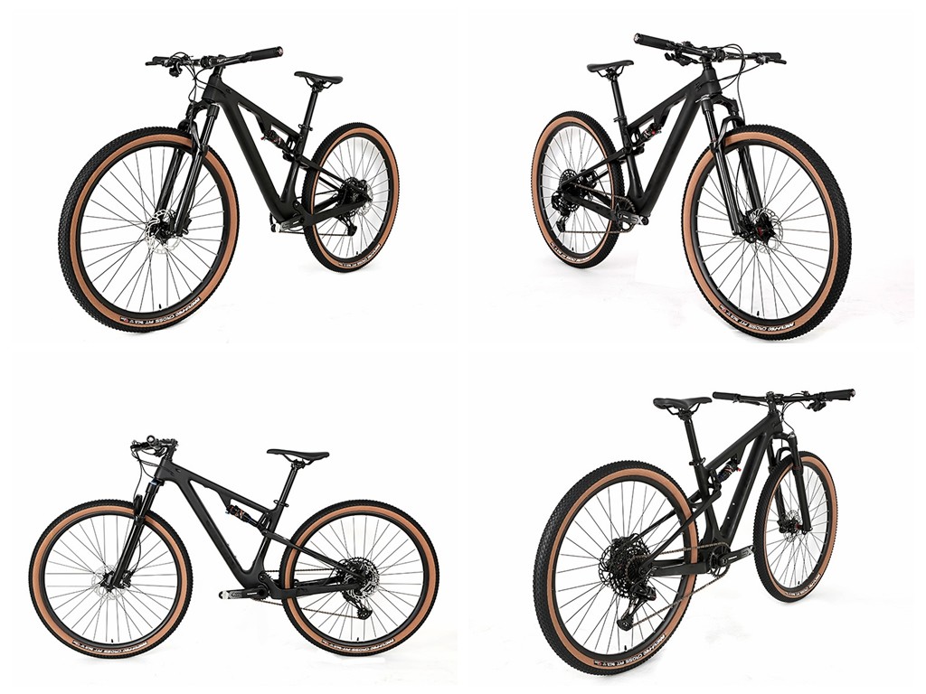 29er Carbon Fiber Full Suspension Mountain Bike OVERLORD M6100 12S