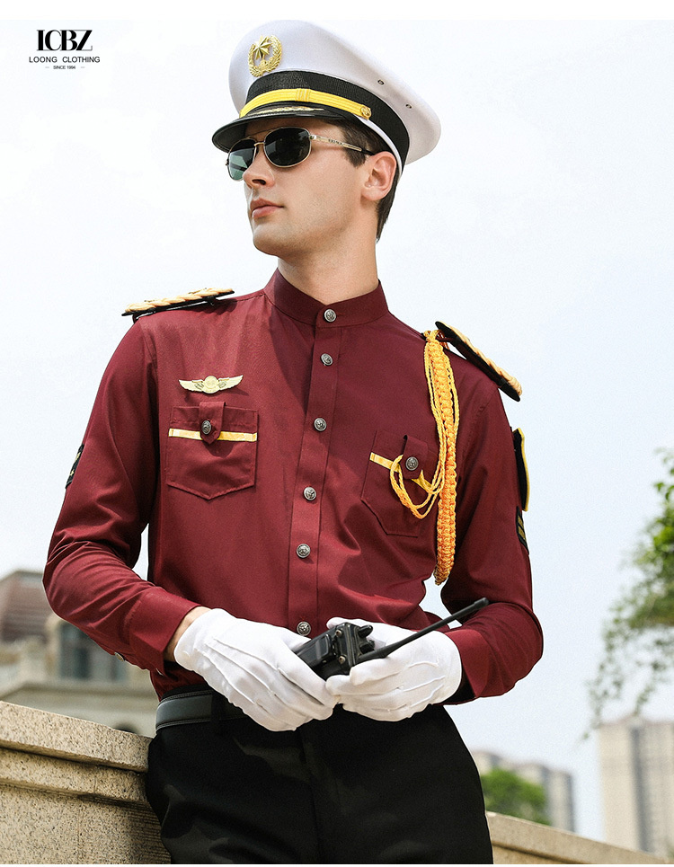 Professional Designer Customized Color Workplace Security Uniform for Public Guard