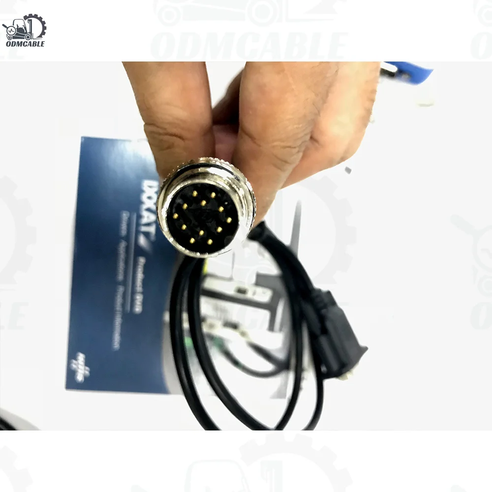 CF53 laptop with For MTU (USB-to-CAN) 2.74 Diagnostic software COMPACT IXXAT Truck Diagnostic tool Diesel engine scanner tool
