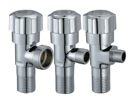Toilet Kitchen Water Tap Faucet Bathroom Accessories Brass 1/2 Angle Valves