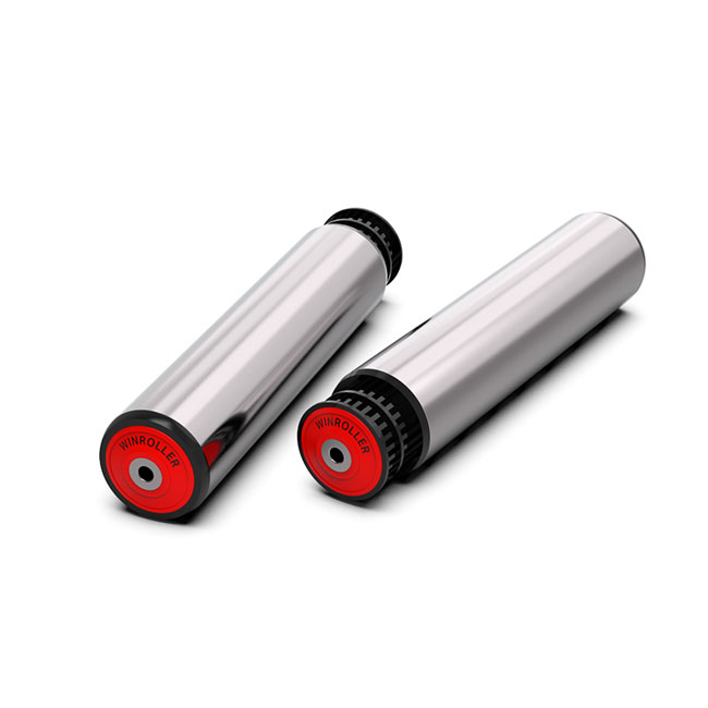 Galvanised Steel Polymer Synchronous Belt Pulley Idler For Assembly Lines Polymer Timing Belt Conveyer Roller