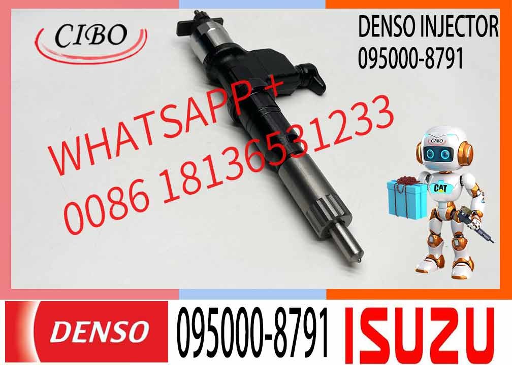 High Quality Common Rail Injector 095000-8633 095000-8790 095000-8791 8-98140249-1