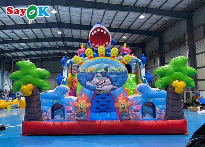 Inflatable Castle Slide Commercial Blow Up Jumping Combo Bounce House Inflatable Castle Bounce Slide