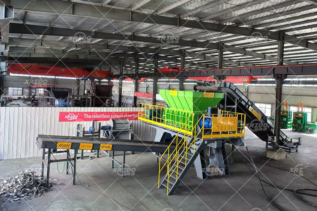 Waste Shredder Machine Solid Waste Shredder Industrial Waste Shredder Solid Waste Dispose Plant