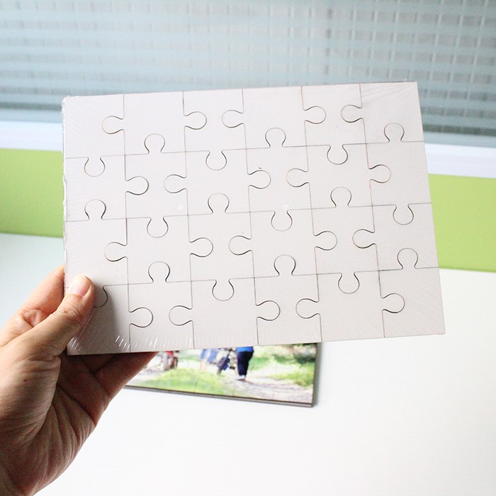 MDF Sublimation 215x153mm Wooden Jigsaw Puzzles