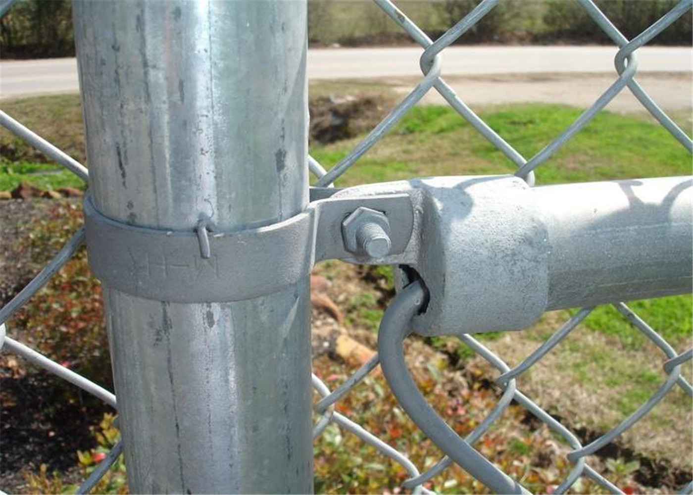 Protected Products Chain Link Fence for Ball Park 4FT height ,6FT Height ,8FT ,10FT ,12FT height 2" x 2" 8 gauge wire