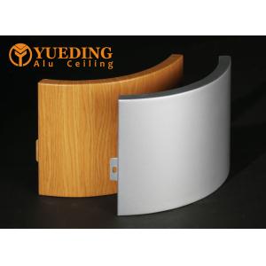Buy cheap Customized Outer Wall Single Aluminum Veneer with Irregular Curved Shape product