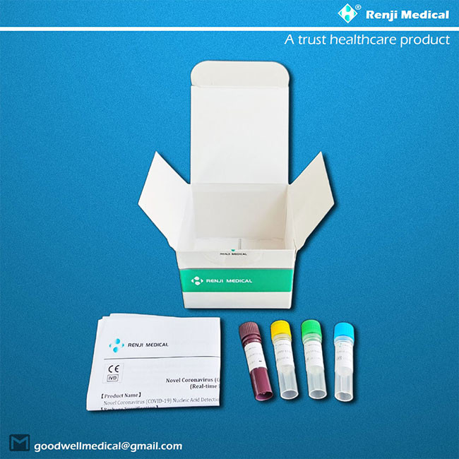 Nasopharyngeal Nucleic Acid Testing Kit , ISO13485 Sars Cov 2 Pcr Test Kit