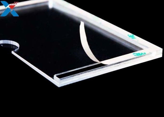 1mm Clear Acrylic Display Sheet Horizontal Double Sided Poster Holder