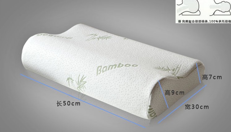 100% Polyester Memory Foam Pillows Different Density And Hardness