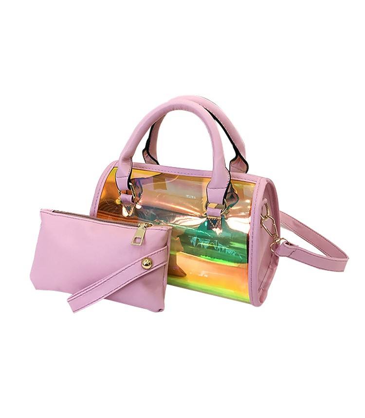 Eco Friendly Neon Colorful PVC Cosmetic Makeup Toiletry Skin Kits Pouch Waterproof Clear Vinyl Gift Bag