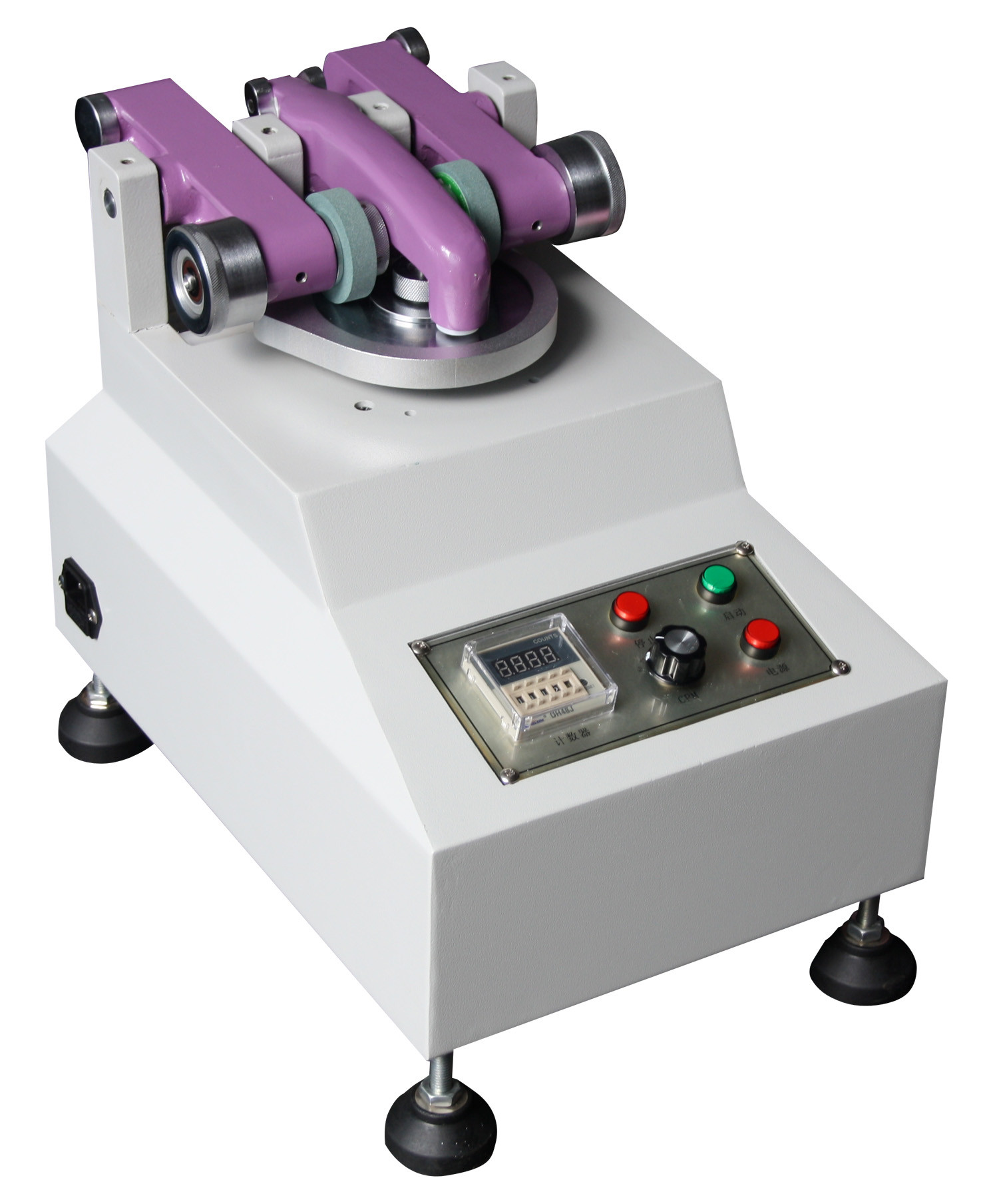 Leather Fabric Rubber TABER Abrasion Tester Universal Testing Machine Lab Equipment
