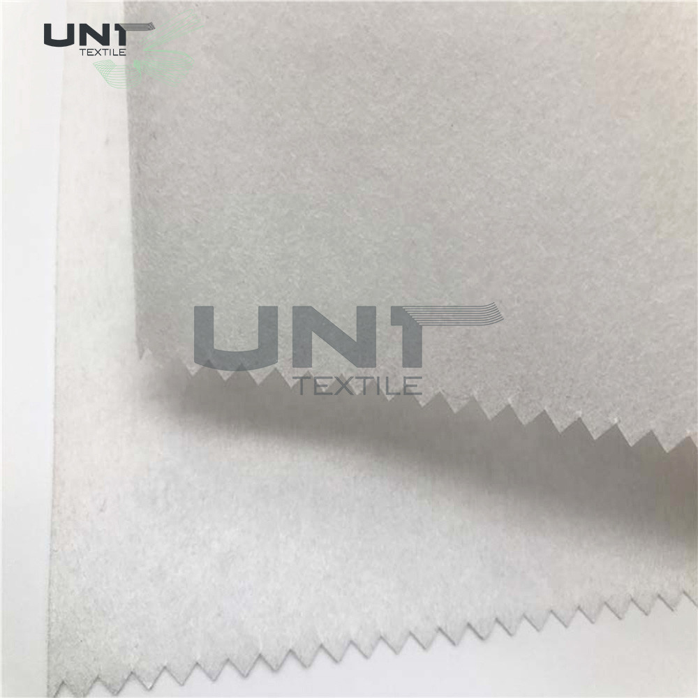 Chinese Cost-effective Shrink-resistant for Garment 100% polyester Chemical Bond Nonwoven Interlining fabric