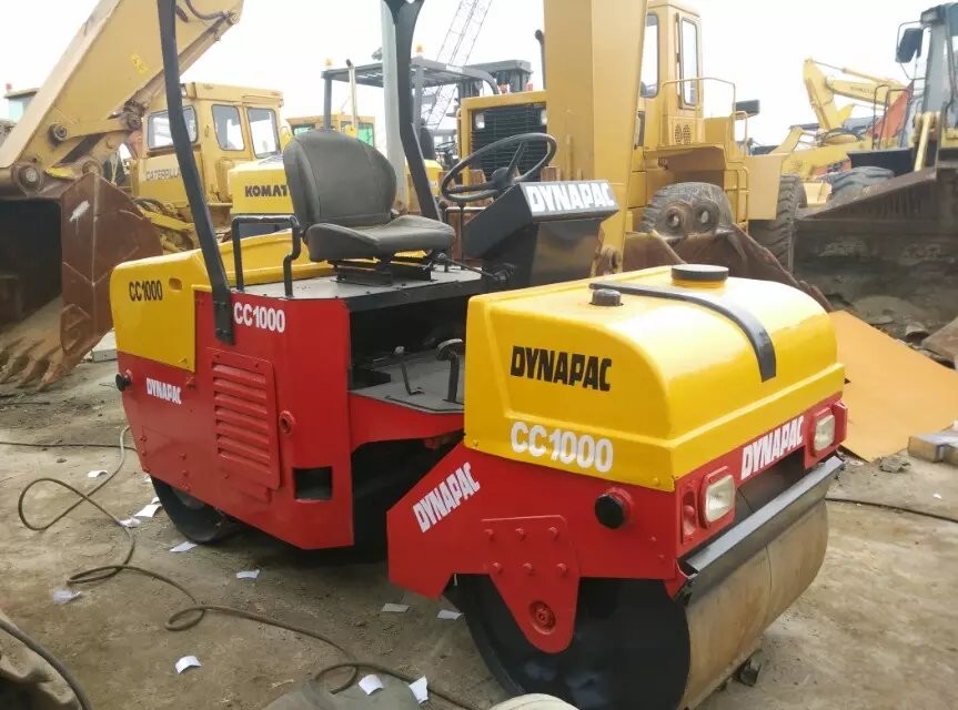 Used Road Roller Dynapac CC1000 Douable Drum Roller With Cheap Price