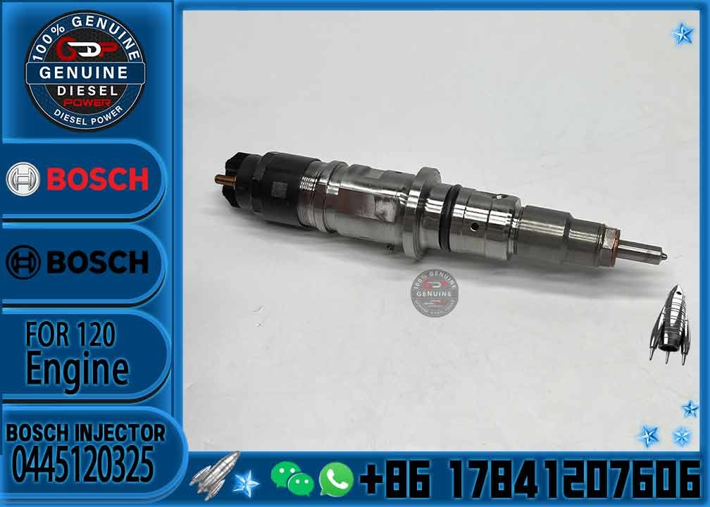 Fuel injector Original quality Common Rail Injector 0445120325 0445120142 for BOSCH 6501112010